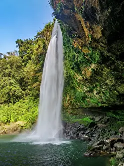 Chiapas Prints: Misol Ha Waterfall, Chiapas State, Mexico