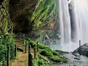 Chiapas Prints: Misol Ha Waterfall, Chiapas State, Mexico