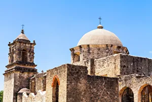 San Antonio Prints: Mission San Jose y San Miguel de Aguayo, Mission San Jose, San Antonio, Texas, USA