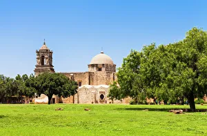 San Antonio Prints: Mission San Jose y San Miguel de Aguayo, Mission San Jose, San Antonio, Texas, USA