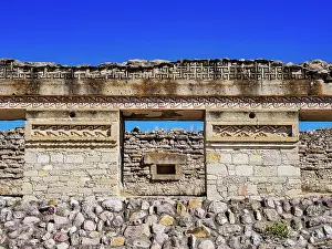Oaxacan Prints: Mitla Archaeological Site, San Pablo Villa de Mitla, Oaxaca State, Mexico