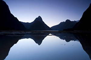 Mitre Peak, Fjordland National Park, South Island, New Zealand