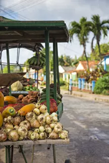 Seller Gallery: Mobile vegetable stall, Vinales, Pinar del Rio Province, Cuba