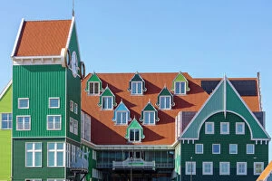 Images Dated 5th May 2023: Modern architecture in the city centre of Zaandam, North Holland, Netherlands