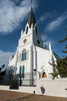Cape Winelands Prints: Moedergemeente church, Stellenbosch, Western Cape, South Africa