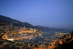 Images Dated 11th February 2008: Monaco, Cote D Azur; An overview of the glamorous Municipality led by the Grimaldi Family