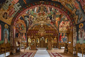 Orthodox Church Prints: Monastery Adamclisi St. Philip, Adamclisi, Dobrudscha, Romania
