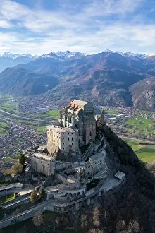 Romanesque Prints: monastery called Sacra di San Michele