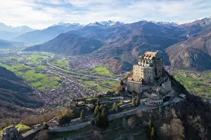 Romanesque Prints: monastery called Sacra di San Michele