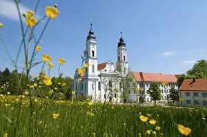 Images Dated 18th March 2011: Monastery, Irrsee, Allgaeu, Bavaria, Germany