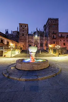 Serrans Prints: Monastery of Saint Mary of Guadalupe, Guadalupe, Extremadura, Spain