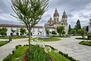 Baroque Style Prints: Monastery of Sao Miguel de Refojos de Basto, a jewel of the baroque style in the north of