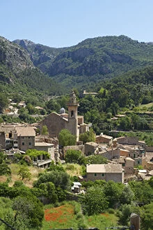 Monastery in Valldemossa, Valldemosa, Majorca, Balearics, Spain