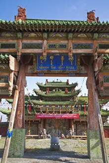 Mongolia, Ulaanbaatar, Bogd Khann Palace and Museum - Previously a winter Palace for