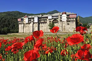 Moni Iviron Monastery, Mount Athos, Chalkidiki, Greece
