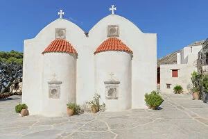 Images Dated 1st September 2022: Moni Preveli monastery, Preveli, Rethymno, Crete, Greek Islands, Greece
