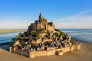 Michel Prints: Mont Saint Michel, Manche, Normandy, France