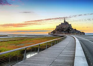Michel Prints: Mont Saint Michel, Manche, Normandy, France
