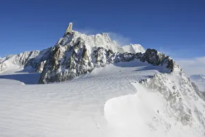 Cableway Prints: Monte Bianco from Aupunta