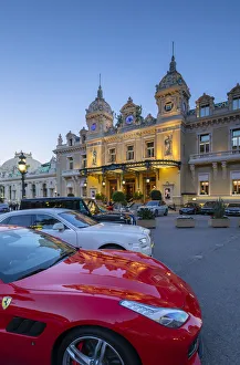 Monte Carlo Casino at Dusk, Monte Carlo, Monaco