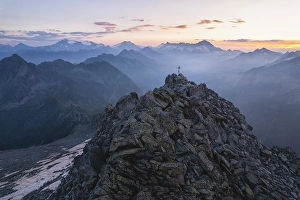 Italian Valley Prints: Monte Re Castello, the border between Lombardy and Trentino