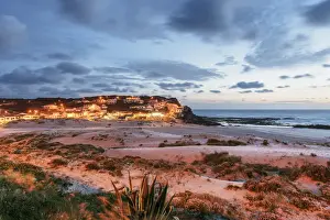 Aljezur Prints: Monte Clerigo beach in the evening. Parque Natural do Sudoeste Alentejano e Costa