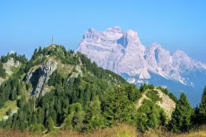 Valle Di Cadore Prints: Monte Pelmo seen from Monte Rite