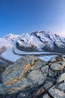 Pollux Prints: Monte Rosa range & Gornergletscher, Zermatt, Valais, Switzerland