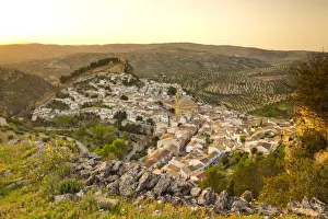 Whitewashed Prints: Montefrio at sunset, Granada Province, Andalusia, Spain