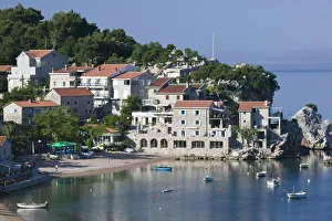 Images Dated 4th February 2008: Montenegro, Adriatic coast, Przno near Budva