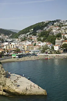 Images Dated 4th February 2008: Montenegro, Adriatic coast, Ulcinj, Mala Plaza Beach