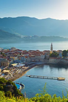 Images Dated 2013 January: Montenegro, Budva, Old Town, Stari Grad