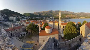 Images Dated 9th January 2013: Montenegro, Budva, Old Town, Stari Grad, Church of the Holy Trinity, Crkva Sv. Trojice