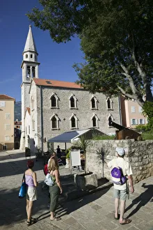 Stari Grad Prints: Montenegro, Budva, Old Town (Stari Grad), Old Town Church