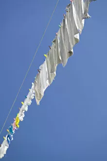 Images Dated 4th February 2008: Montenegro, Kotor, Washing line