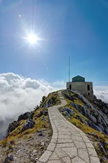 Montenegro, Lovcen National Park, Njegos Mausoleum