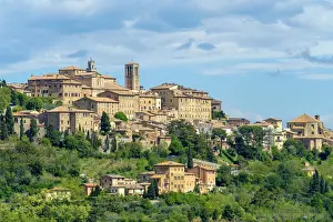 Montepulciano, Val d Orcia, Tuscany, Italy, Europe
