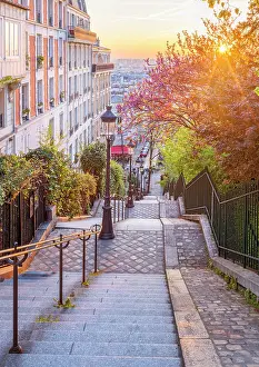 Steps Prints: Montmartre, Paris, France