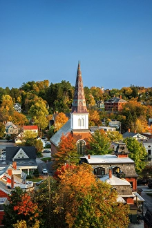 Montpellier Prints: Montpellier, Vermont, New England, USA