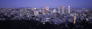 Montreal Prints: Montreal from Mt
