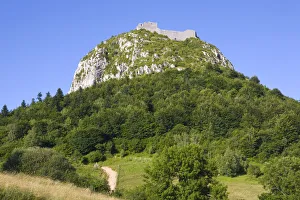 Montsegur, Ariege, Midi-Pyrenees, France