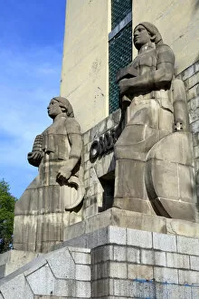 Images Dated 6th November 2012: Monument to Alvaro Obregon (1935), Mexico DF, Mexico