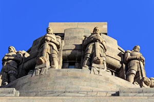 Images Dated 14th December 2010: Monument to the Battle of the Nations (Vaolkerschlachtdenkmal), 1913, Leipzig, Saxony
