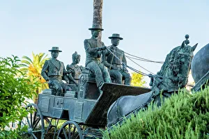 Images Dated 22nd May 2023: Monument to Hitches and Riders, Jerez de la Frontera, Andalusia, Spain