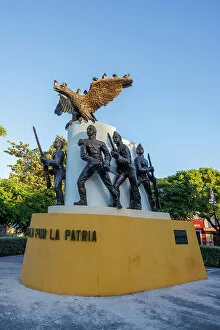 Images Dated 16th February 2023: Monument to the Homeland, Merida, Yucatan, Mexico