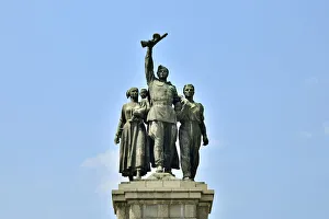 Monument to the Soviet Army. Sofia, Bulgaria