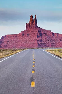 Utah Collection: Monument Valley from Route 163, Utah, USA