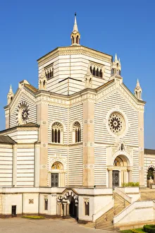 Milan Prints: Monumental cemetry, Milan, Lombardy, Italy