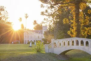 Argentina Gallery: The monumental garden of La Candelaria Estancia & Polo Club at sunset