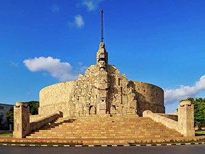 Monumento a La Patria, monument to the homeland, Paseo de Montejo, Merida, Yucatan State, Mexico